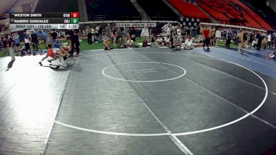 138 lbs Champ. Rd Of 16 - Weston Smith, Utah vs Ramiro Gonzalez, California