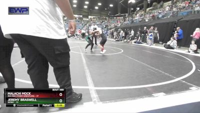 73-80 lbs Round 4 - Jeremy Braswell, Derby vs Malachi Mock, RSA Red Storm Wrestling