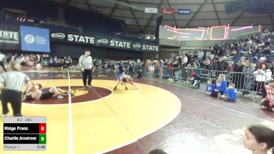 85+ lbs Champ. Round 1 - Ridge Franz vs Charlie Anstrom