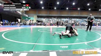 106 lbs 3rd Place - Michael Maher, Florida Elite Wrestling vs Teagan Navarro, BULLDOG WRESTLING CLUB