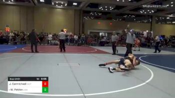 Match - Joshua Carmichael, East Valley WC vs Wyatt Patzke, Lakeview Mat Club