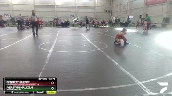 72-78 lbs Round 4 - Bennett Silence, Contender?s Wrestling Academy vs Iversynn Malcolm, Unattached