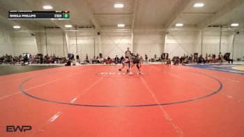 138 lbs Rr Rnd 1 - Sam Harding, Woodland Girls vs Sheila Phillips, Stillwater Lady Pioneers JH