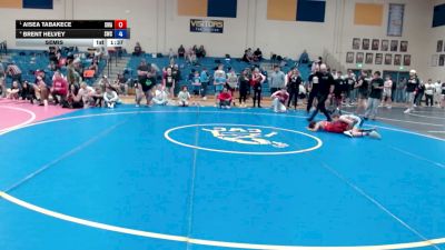 88-92 lbs Semis - Aisea Tabakece, Sublime Wrestling Academy vs Brent Helvey, Suples Wrestling Club