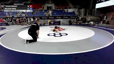 126 lbs Cons. Rd Of 64 - Bryce Schnelzer, VA vs Vincent Contreras, ID