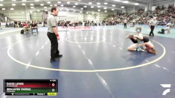 4-120 lbs Cons. Round 2 - Benjamin Owens, Hanover vs David Lewis, Gloucester