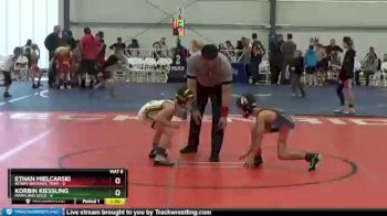 52 lbs Round 5 - Korbin Kiessling, Maryland GOLD vs Ethan Mielcarski, NCWAY National Team