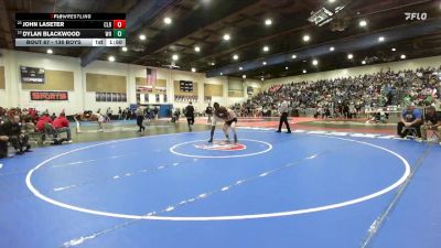 138 Boys Champ. Round 1 - John Laseter, Clairemont vs Dylan Blackwood, West Hills