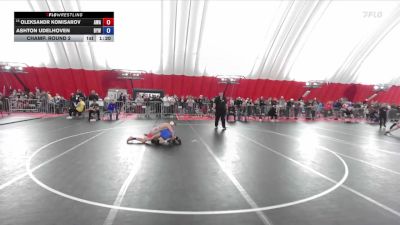 132 lbs Champ. Round 2 - Oleksandr Komisarov, Askren Wrestling Academy vs Ashton Udelhoven, Boscobel Youth Wrestling
