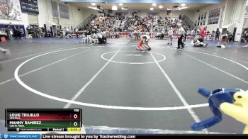 106 lbs Cons. Round 4 - Louie Trujillo, Central vs Manny RAMIREZ, Costa Mesa