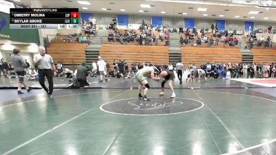 157 lbs Quarterfinal - Dimetry Molina, Esperanza vs Skylar Groke, La Costa Canyon