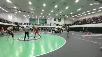 285 lbs Champ. Round 1 - Daniel Clawson, Riverton vs ROLAND BURTON, Wyoming Indian