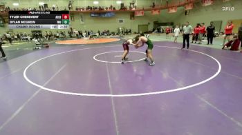 125 lbs Champ. Round 1 - Tyler Chenevert, Augsburg vs Dylan McGrew, Illinois Wesleyan