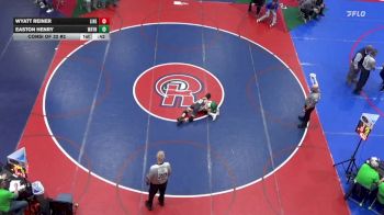 82 lbs Consi Of 32 #2 - Wyatt Reiner, Line Mountain vs Easton Henry, Waynesburg