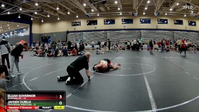 105 lbs Round 3 (8 Team) - Elijah Governor, Richmond WC vs Jayden Duruji, Crossroads Wrestling