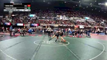 A - 165 lbs Quarterfinal - Koda King, Ronan vs Wesley Walks, Hardin