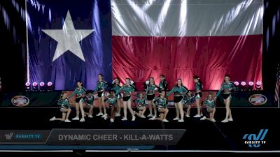 Dynamic Cheer - Kill-A-Watts [2022 L3 Junior Day 2] 2022 American Cheer Power Galveston Showdown DI/DII