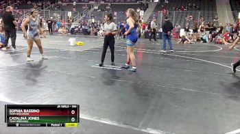 164 lbs Cons. Round 3 - Sophia Bassino, Team Wisconsin vs Catalina Jones, Team Nebraska