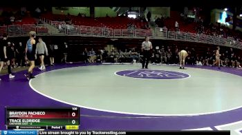 106 lbs Champ Round 1 (16 Team) - Trace Eldridge, Cheyenne East vs Braydon Pacheco, Garden City HS