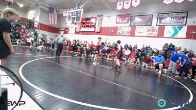 130 lbs Quarterfinal - Wyatt Autrey, Locust Grove Youth Wrestling vs Karsen Battiest, Hornet Wrestling Club