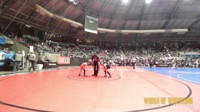 49 lbs Consi Of 16 #1 - Eland Terrel, Black Fox Wrestling Club vs Harold Hoffman, Pomona Elite