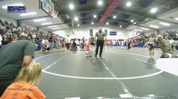 46 lbs Round Of 32 - Aspen Shelton, Team Tulsa Wrestling Club vs Mason Pryor, Pawhuska Elks Takedown