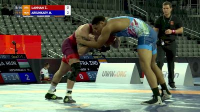 97 kg Qualification - Zane Lanham, USA vs Musza Arsunkaev, HUN