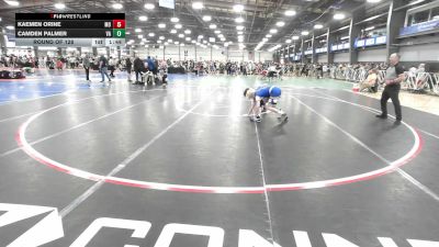 106 lbs Round Of 128 - Kaemen Orine, MO vs Camden Palmer, VA
