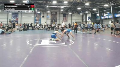 170 lbs Round Of 32 - Wyatt HOWARD, 4M Power vs Taye Wilson, Flickr Boyz Daifugo