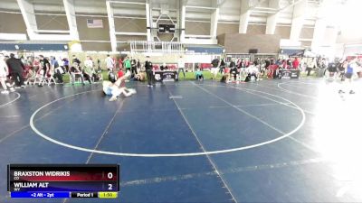 150 lbs Semifinal - Braxston Widrikis, CO vs William Alt, WY