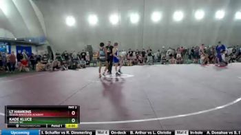 116 lbs Quarterfinal - Lt Hawkins, Region Wrestling Academy vs Kade Kluce, Dundee Wc