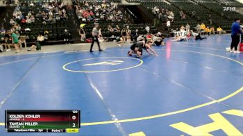 120 lbs Round 1 (16 Team) - Tavean Miller, Kearney vs Kolden Kohler, Amherst