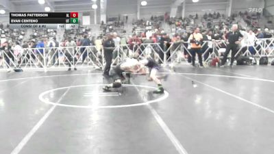 106 lbs Consi Of 8 #2 - Thomas Patterson, AL vs Evan Centeno, UT