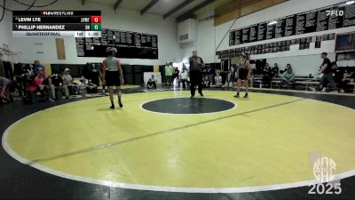 112 lbs Quarterfinal - Phillip Hernandez, Dark Horse vs Levin Lye, Luis Pasteur MS Tigers