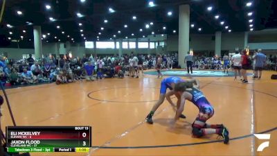 85 lbs Quarters & Wb (16 Team) - Jaxon Flood, Cleveland WC vs Eli McKelvey, Elevate WC