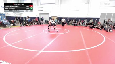 220 lbs Semifinal - Cooper Cornwell, Dayton Bandits-HS vs Jake Sentell, Nolensville-HS