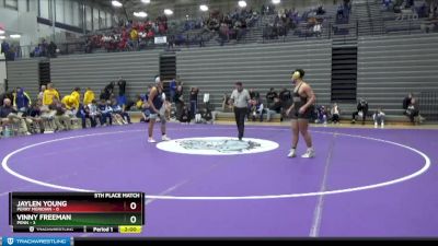 182 lbs Placement Matches (8 Team) - Vinny Freeman, Penn vs Jaylen Young, Perry Meridian
