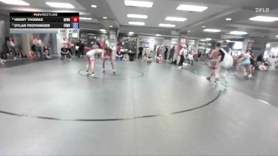126 lbs 5th Place Match - Henry Thomas, Glenn Ferry Wrestling Club vs Dylan Frothinger, Fighting Squirrels Wrestling Club