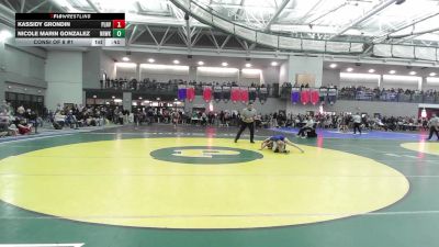 114 lbs Consi Of 8 #1 - Kassidy Grondin, Plainville vs Nicole Marin Gonzalez, Norwalk