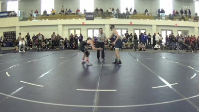 157 lbs Champ. Round 2 - Austin Crowder, Trine vs Luke Swan, Wisconsin-Whitewater