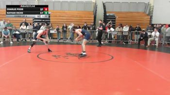 165 lbs Consi Of 4 - Charlie Poor, Saint John's Prep vs Nathan Hicks, Bristol-Plymouth