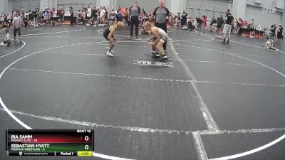 70 lbs Round 3 (8 Team) - Sebastian Hyatt, Pedraza Wrestling vs Ira Samm, Prodigy Elite