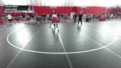 190 lbs Cons. Quarters - Thayer Larson, Illinois vs Zavian Turner, Iguana Athletics Wrestling Club