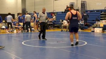 285 lbs Cross Bracket (8 Team) - Domonick Albertilli, Nassau CC vs Joshua King, Harper