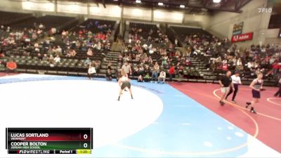 141 lbs Champ. Round 2 - Cooper Bolton, Jordan High School vs Lucas Sortland, Viewmont