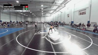 141 lbs Cons. Round 3 - William Conley, McDaniel vs Owen Heffner, Elizabethtown