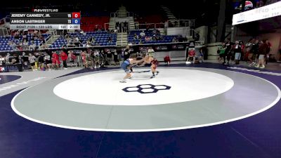 120 lbs Cons. Sub-rd Of 32 - Jeremy Cannedy, Jr., VA vs Anson Lastinger, TX