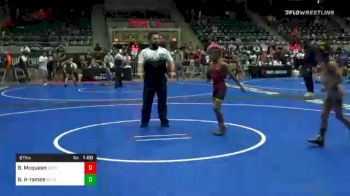 67 lbs Consolation - Bryson Mcqueen, Second To None vs Brandon Avila-ramos, Gold Rush Wrestling