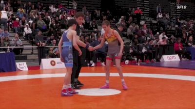 45kg Round 2 - Pascal Lavertu, Saskatoon Junior Huskies vs Anton Rozic, Lakehead Wrestling Club