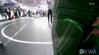 105-113 lbs Rr Rnd 2 - HollyJo Fansler, Verdigris Youth Wrestling vs McKynlee Cantrell, Brushy Wrestling Club